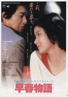 日本影院热映电影东京湾的最后一班电车海报